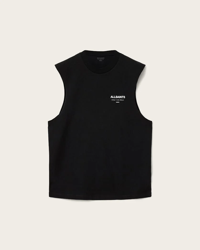 UNDERGROUND SLEEVELESS CREW NECK T-SHIRT - 1