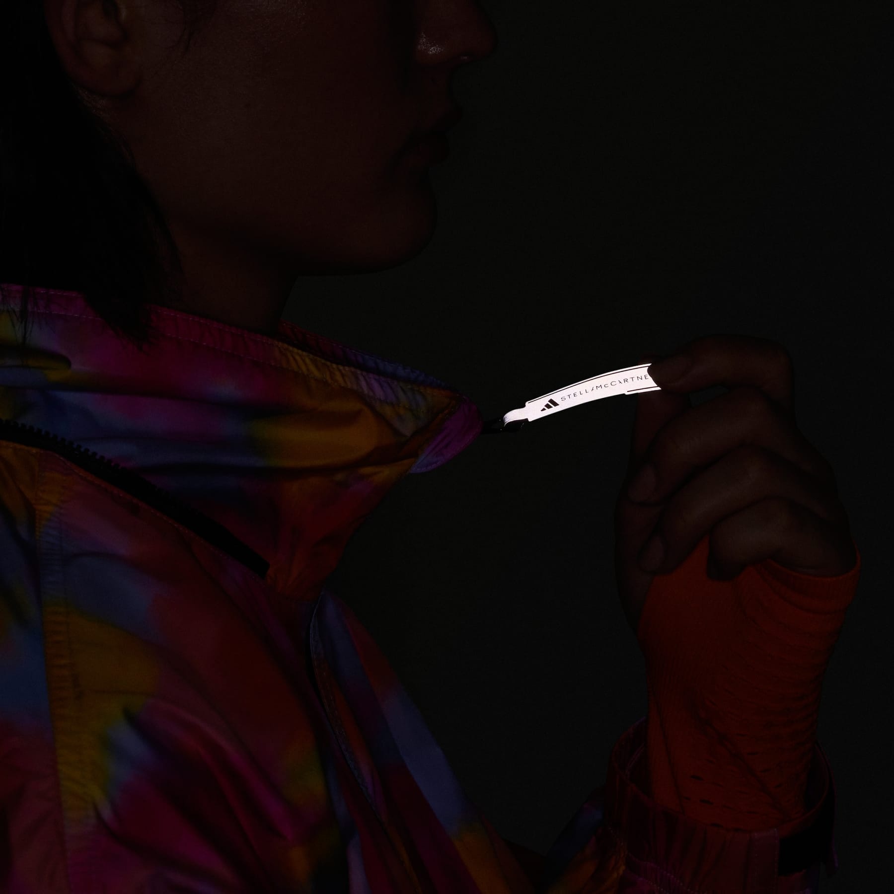 adidas by Stella McCartney Printed Long Parka - 10