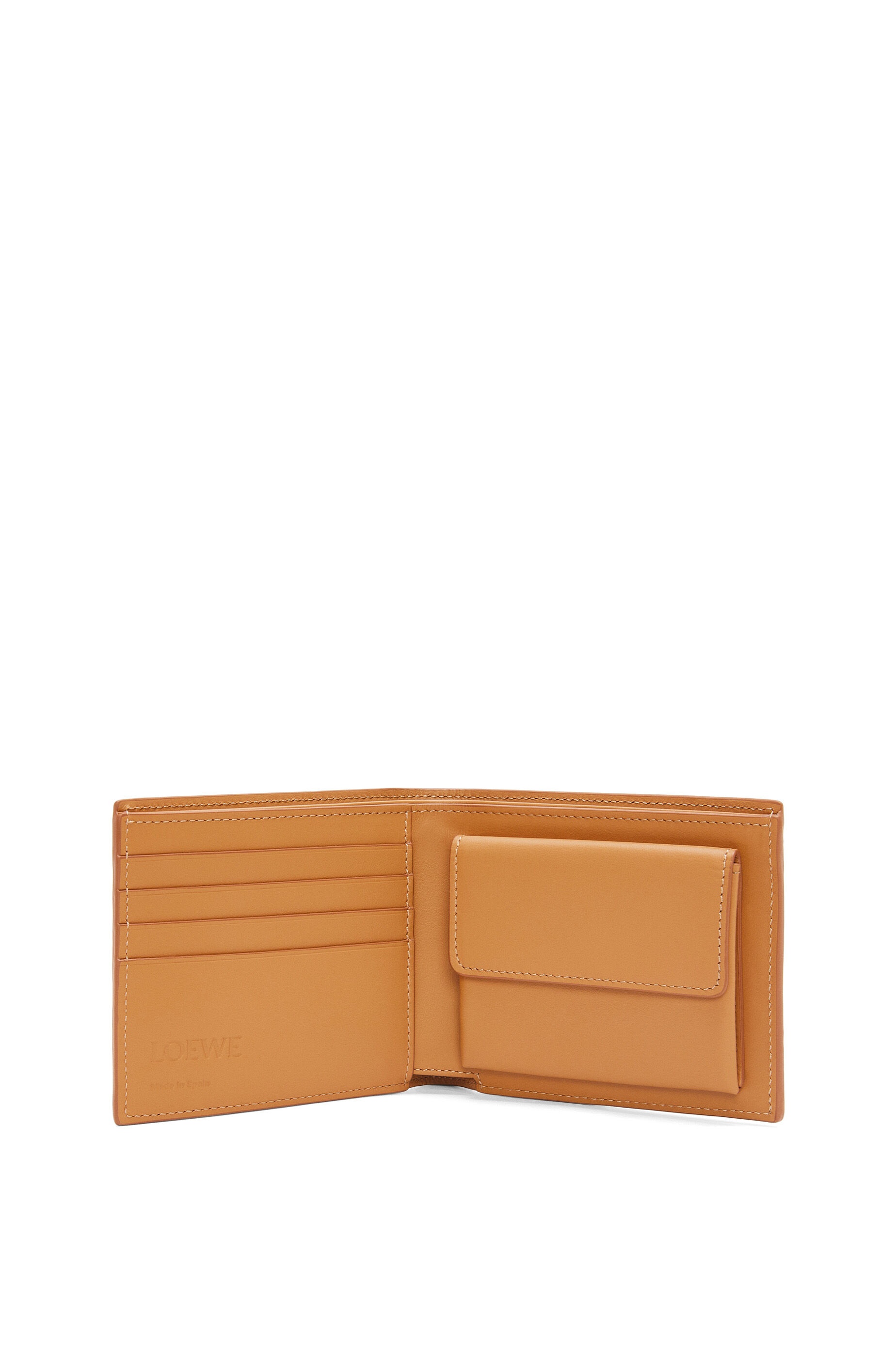 Bifold coin wallet in silk calfskin - 2