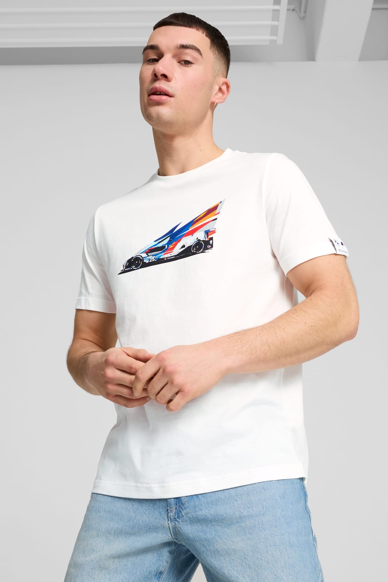 BMW M Motorsport Men's Car Graphic Tee - 3