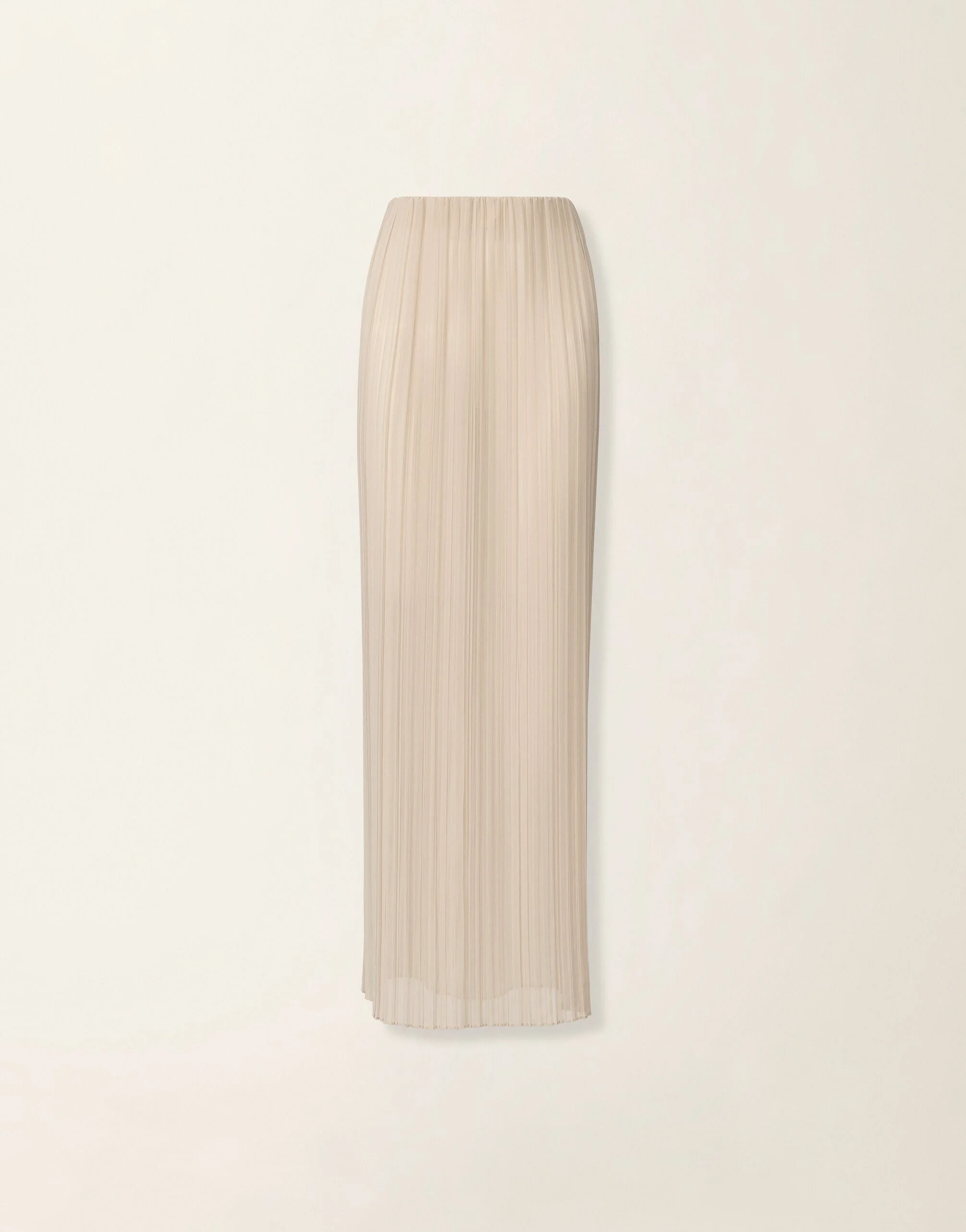 Long pleated skirt - 1