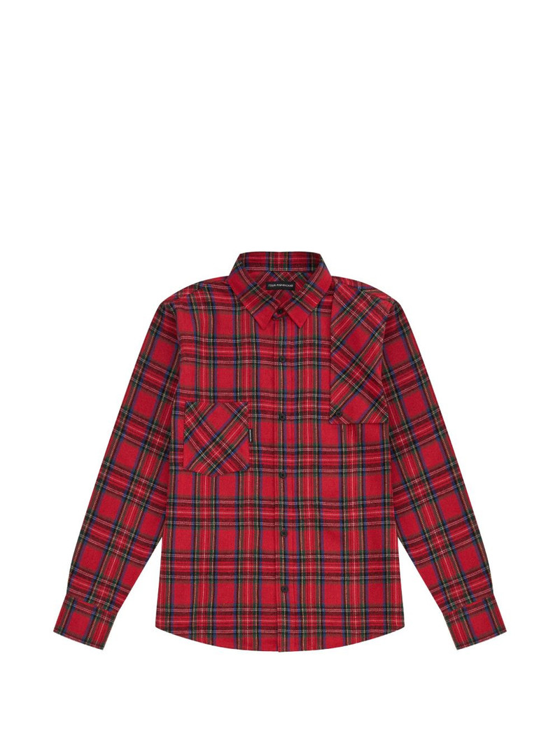 checked flannel shirt 1