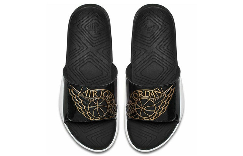 Jordan Air Jordan Hydro 7 Slide 'Black' AA2517-021 outlook