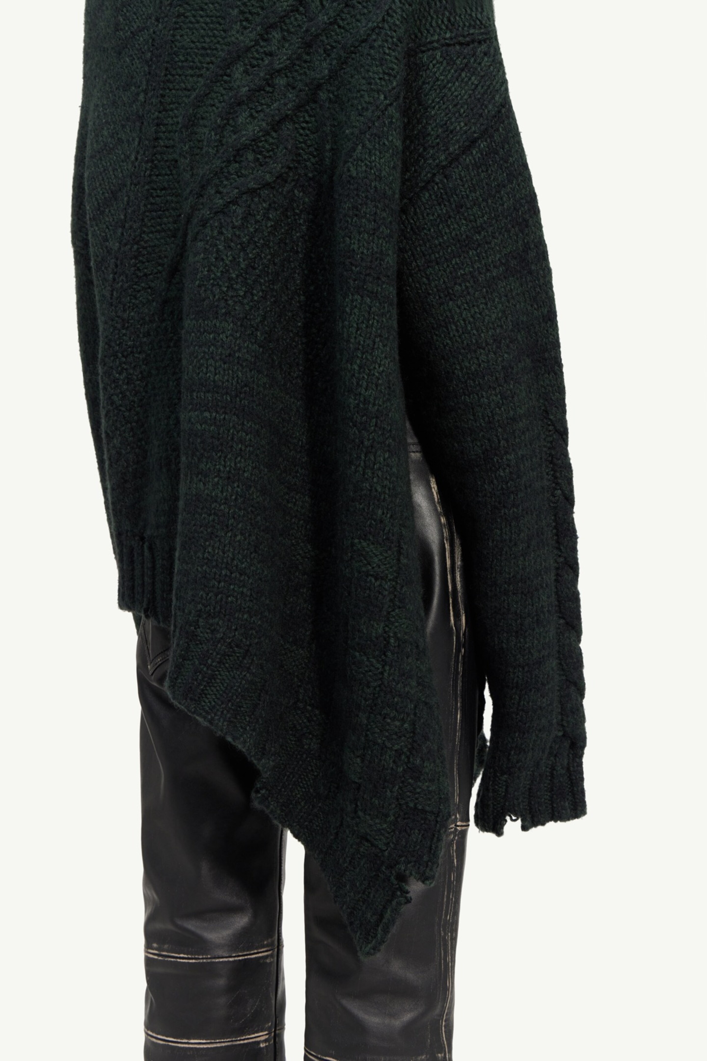 Distressed knit sweater - 7