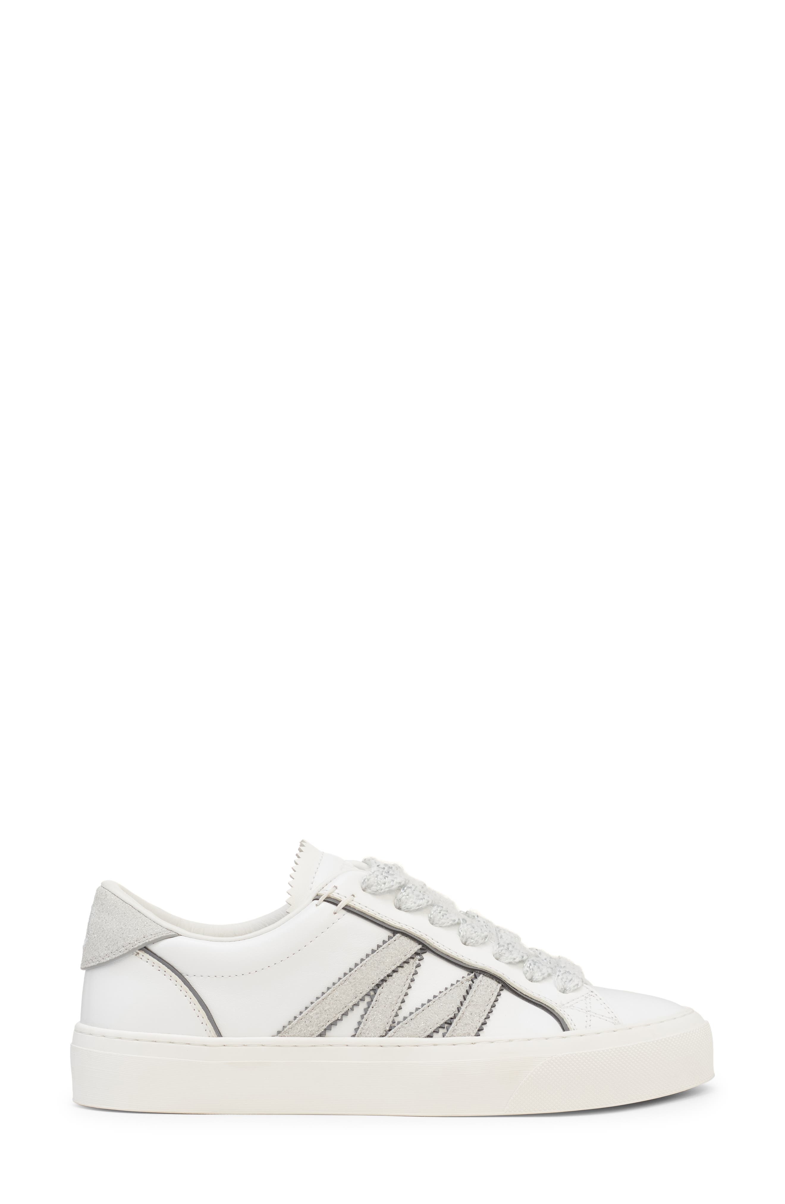 Moncler Monaco Sneaker in Brilliant White at Nordstrom - 3