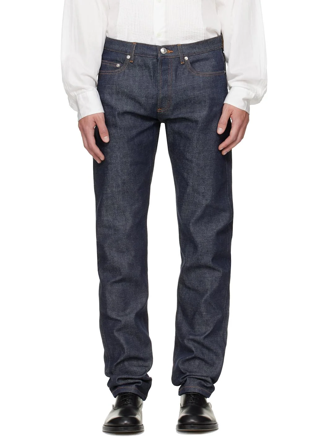 Navy New Standard Jeans - 1