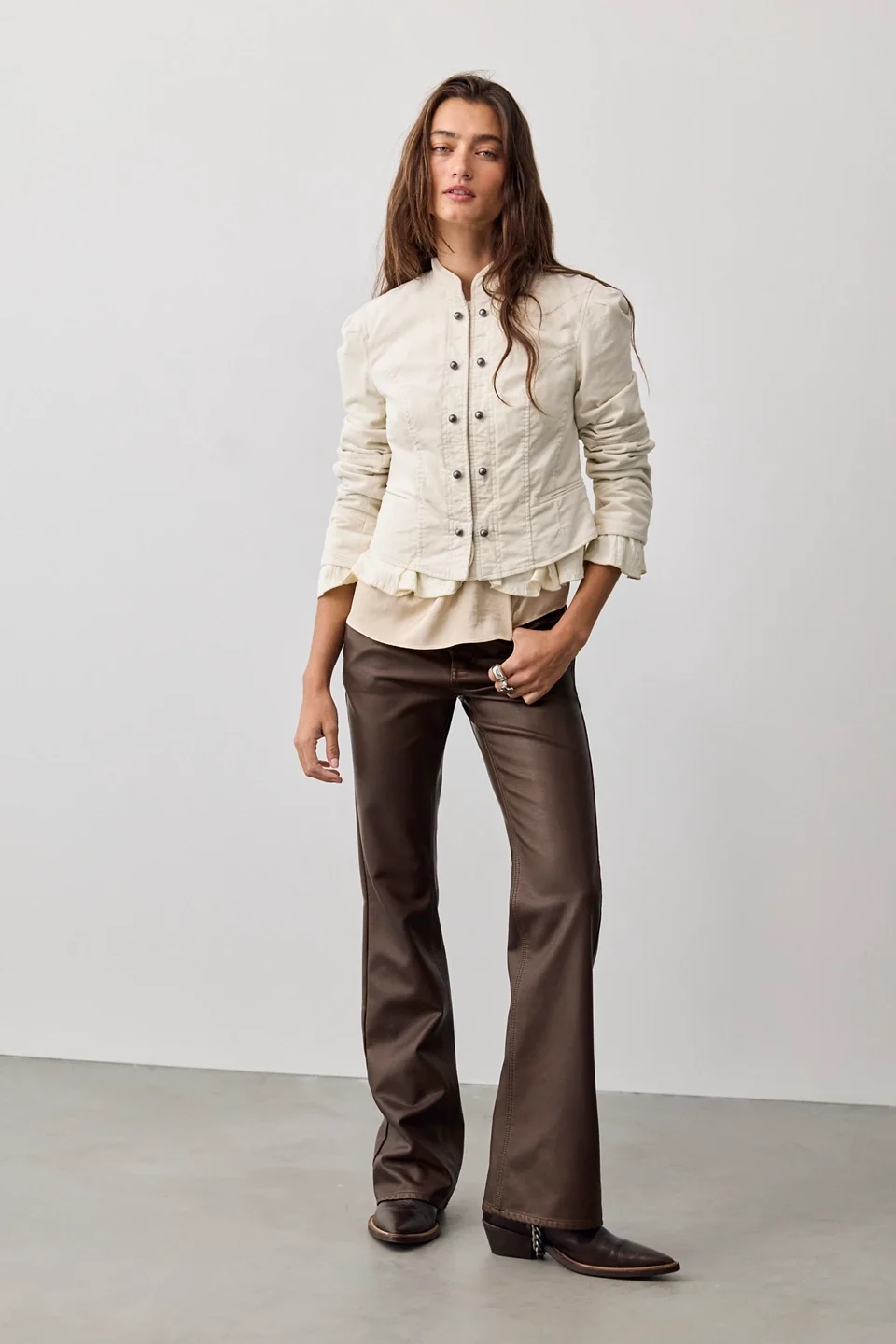 Cloud Nine Ruffle Band Jacket - 1
