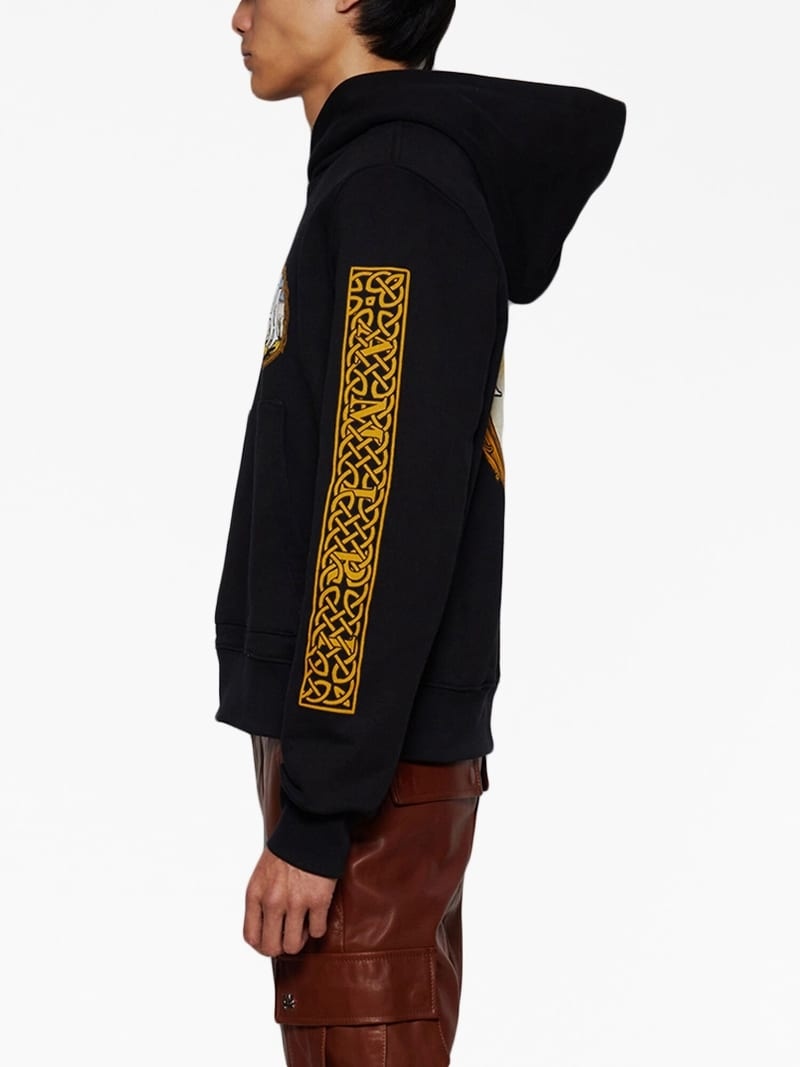 Alchemy Frame cotton hoodie - 4