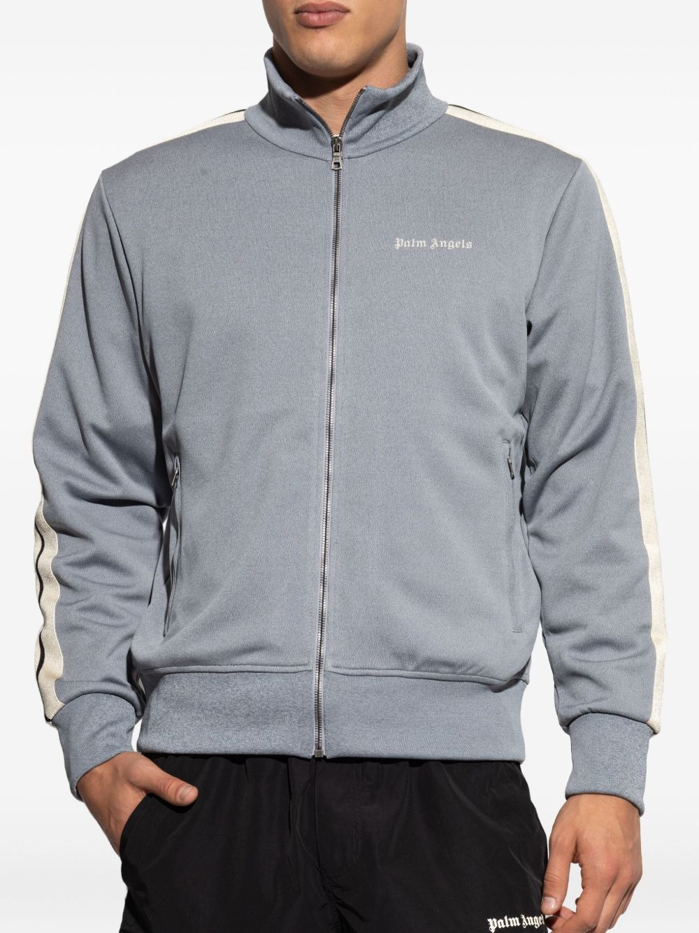stripe-detail track jacket - 3