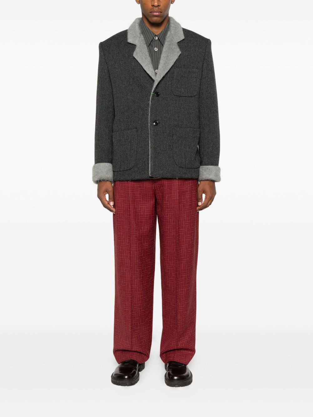 patch-pocket jacket - 2