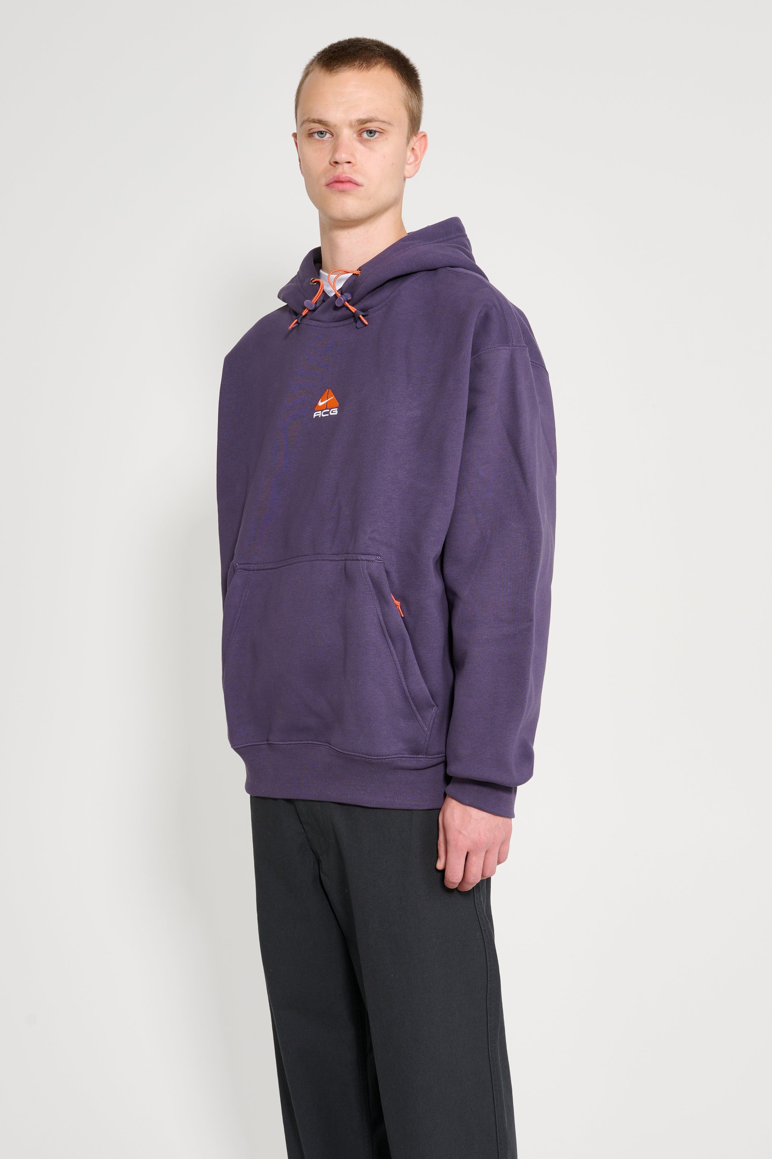 NIKE ACG THERMA-FIT HOODIE DARK RAISIN / SUMMIT WHITE - 2