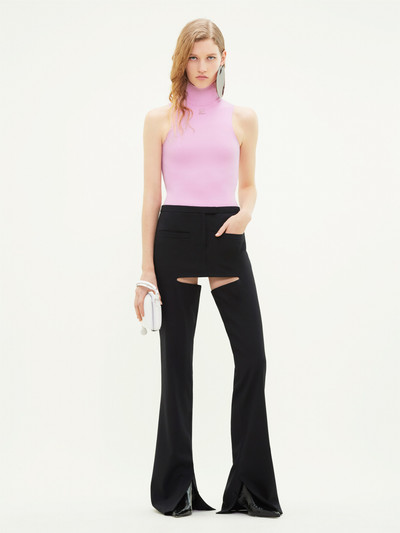 courrèges WOOL CHAPS TAILORED PANTS outlook
