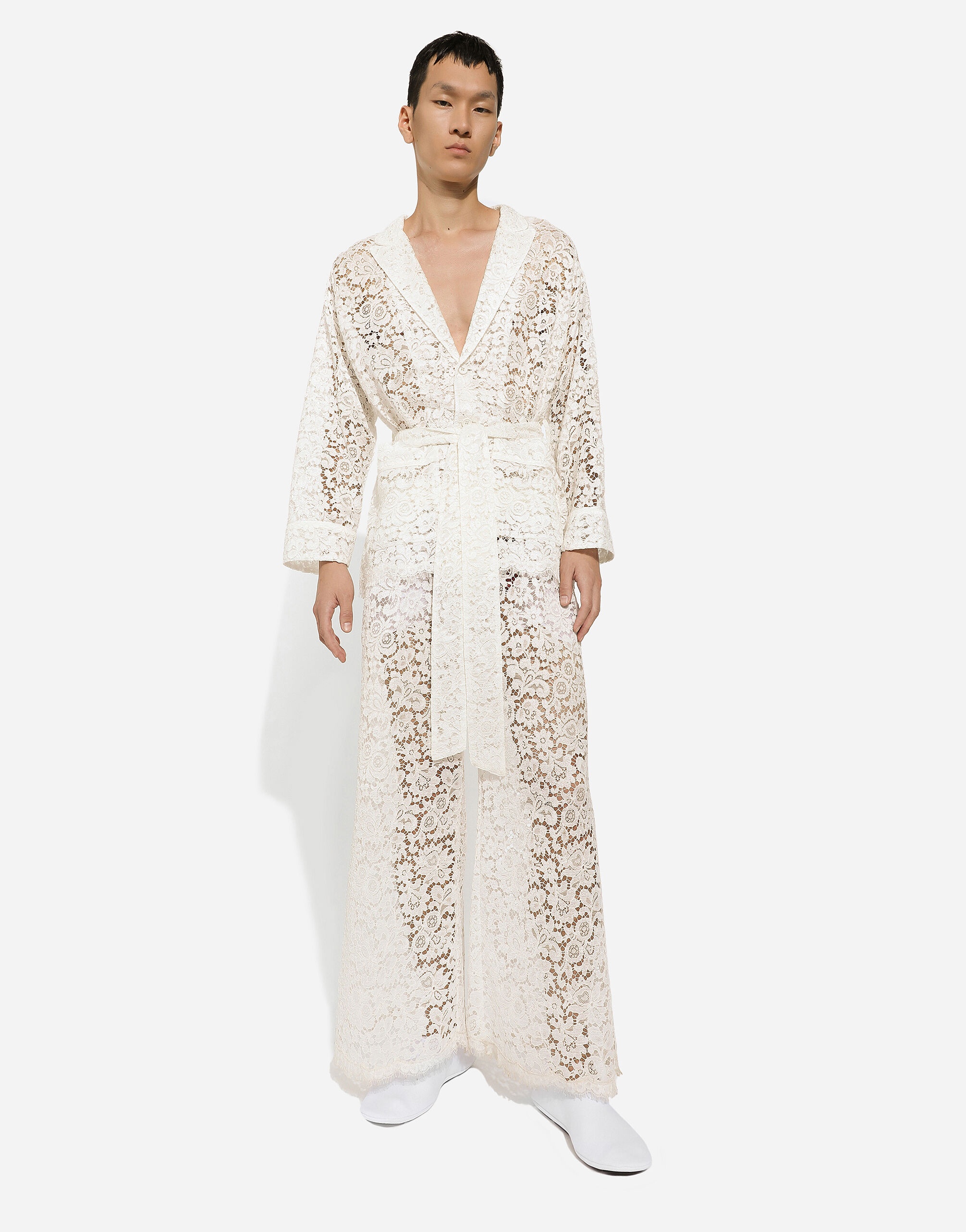 Tailored lace pants - 5