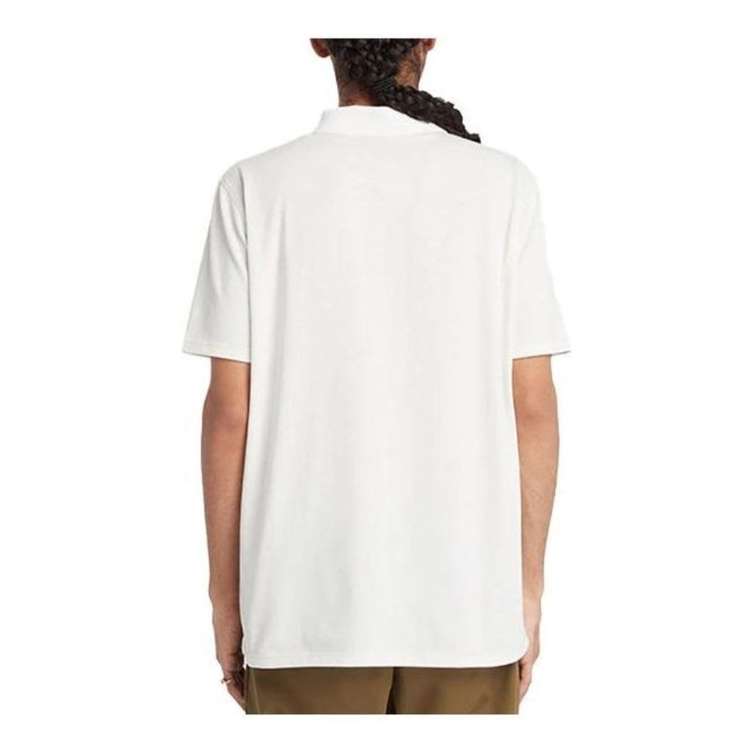 Timberland Retro White Moisture-Wicking Polo Shirt 'White' A2ND5-CM9 - 2