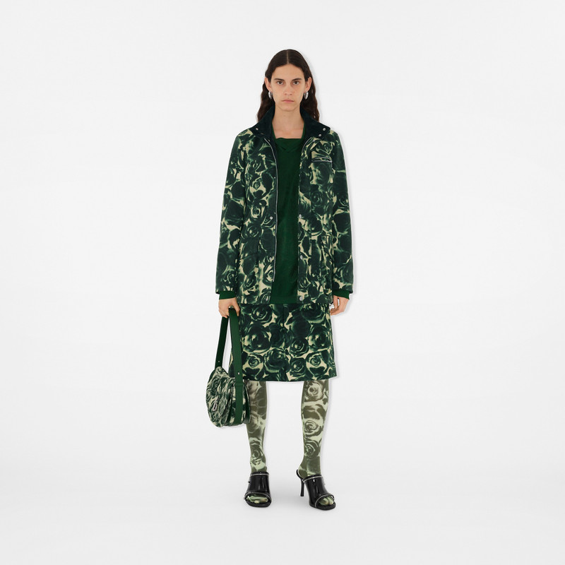 Burberry Rose Waxed Cotton Skirt outlook