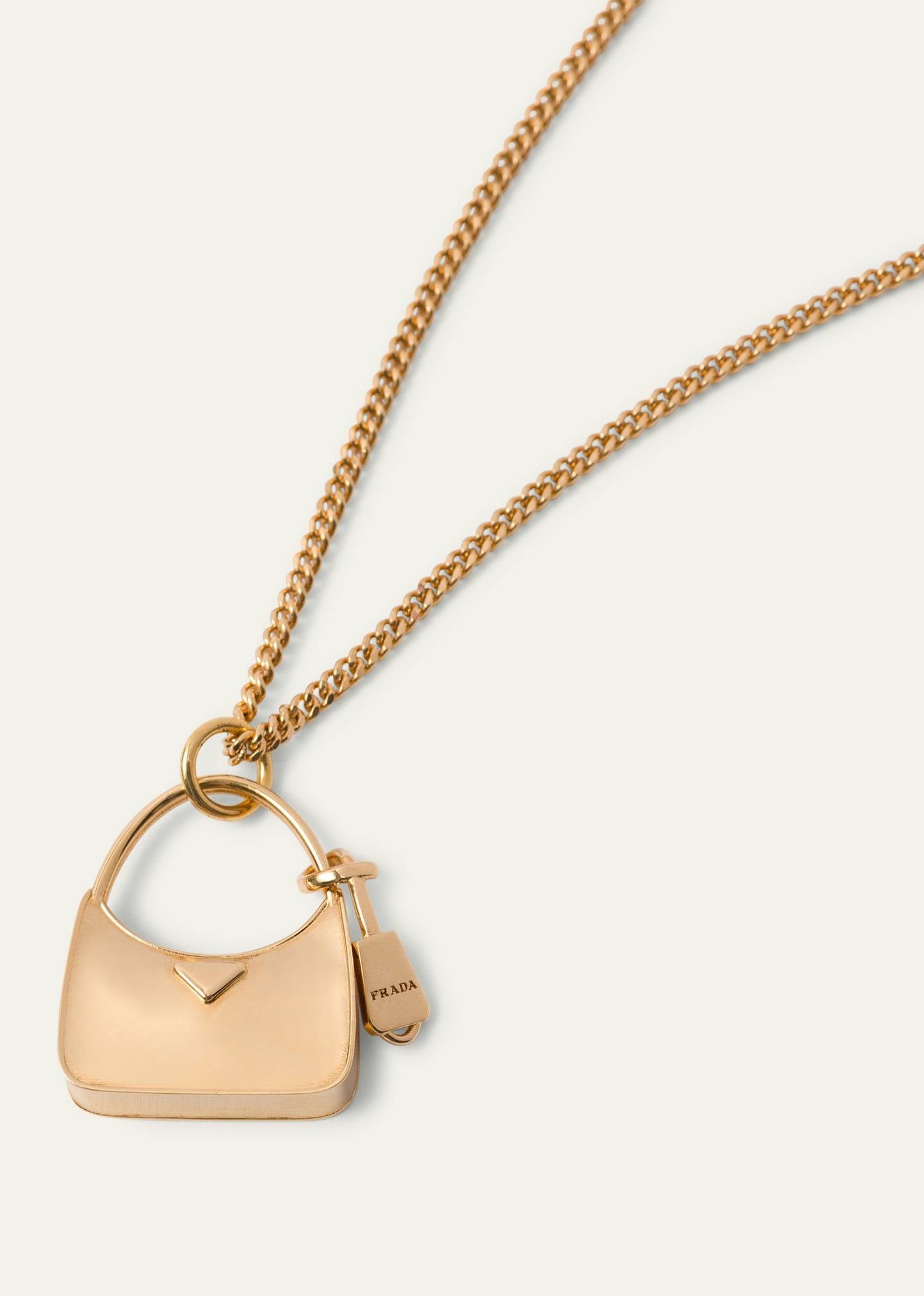 Re-Edition Mini Bag Charm Necklace - 3