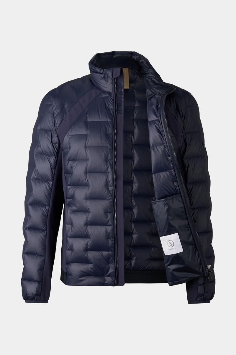 Garet Down jacket in Navy blue 7