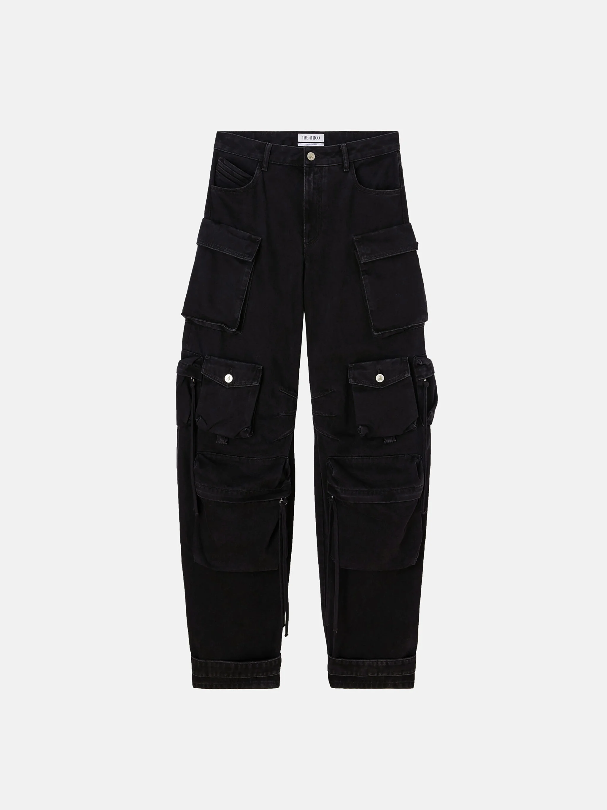 ''FERN'' BLACK LONG PANTS - 1