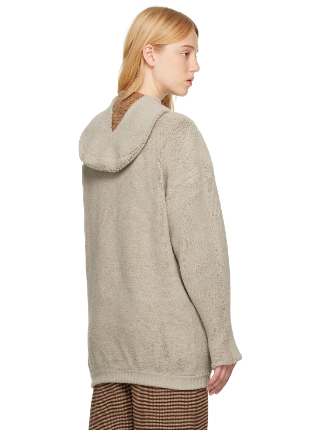Gray Towel Hoodie - 3