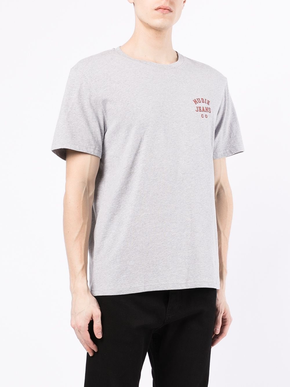 logo-print short-sleeved T-shirt - 3