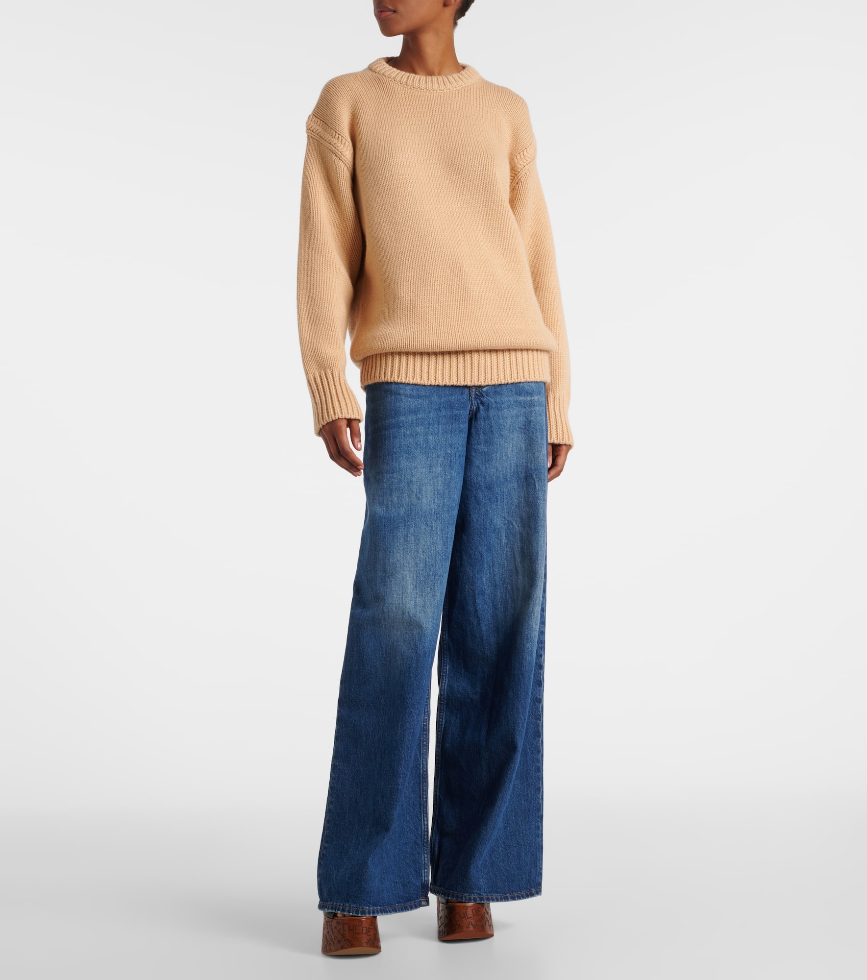 Cashmere and cotton sweater - 2