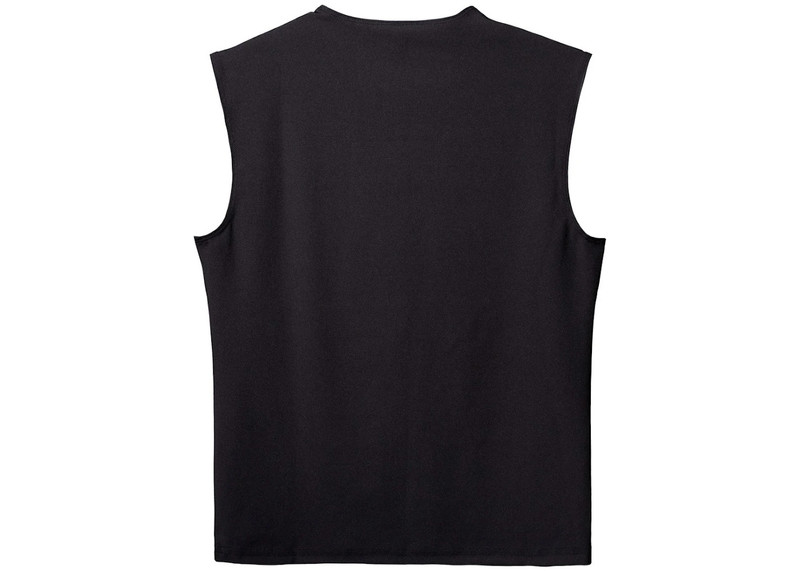 YEEZY Yeezy Gap Mens Sleeveless Second Skin Black outlook