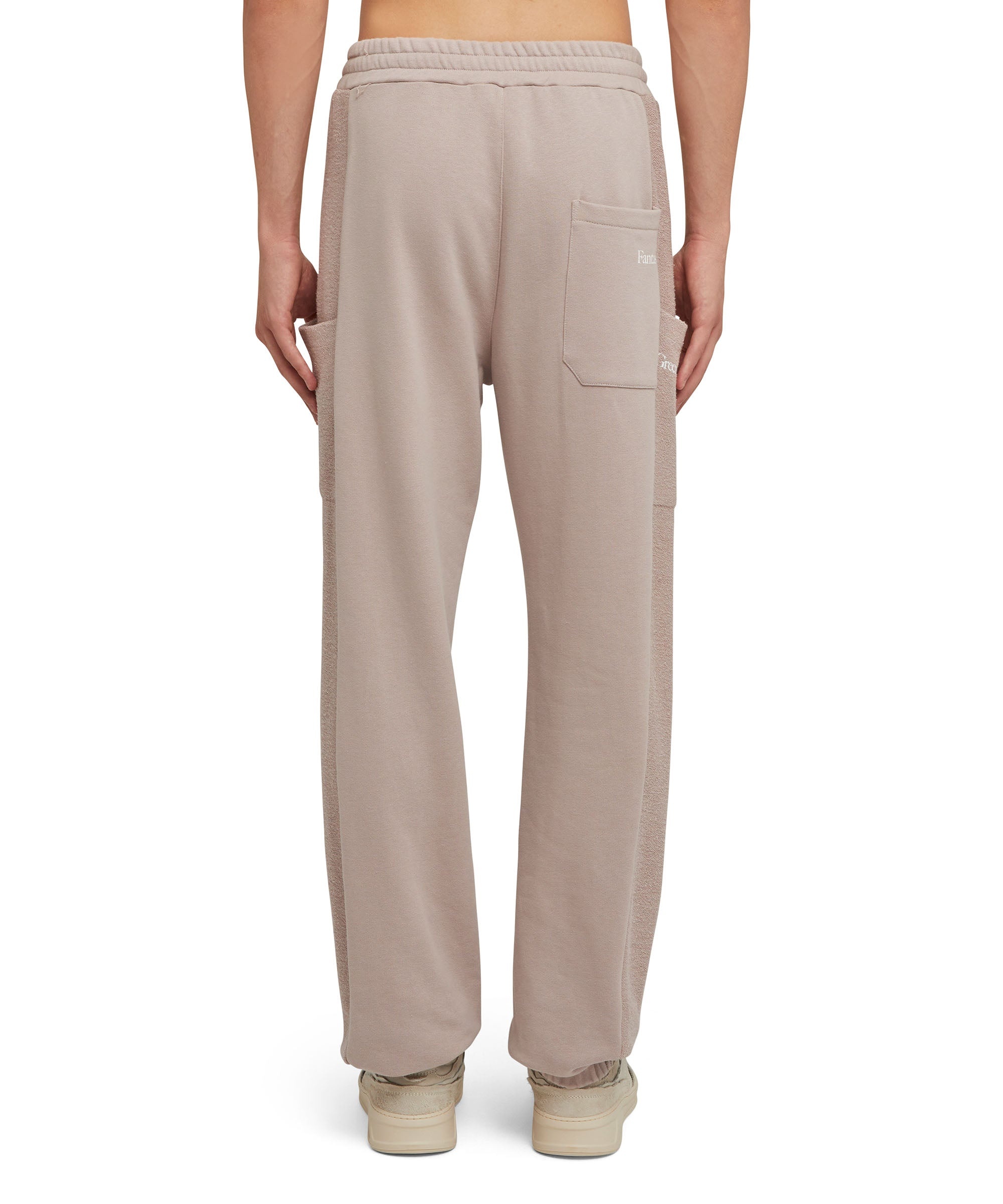 Organic cotton crewneck jogger pants from the MSGM Fantastic Green Capsule - 6