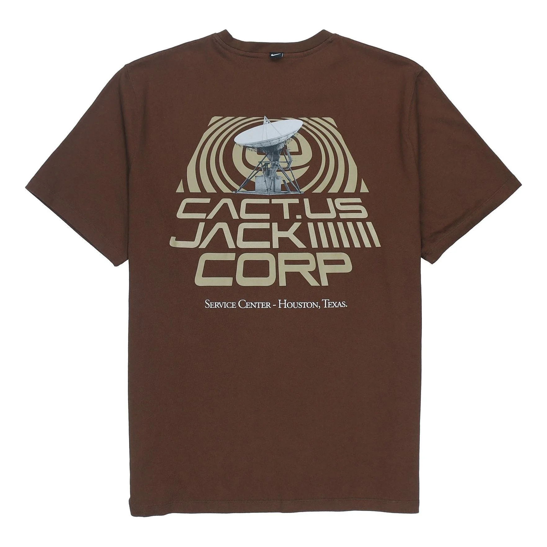 Nike x Travis Scott CACT.US CORP T-Shirt 'Brown Beige' DM1286-259 - 1