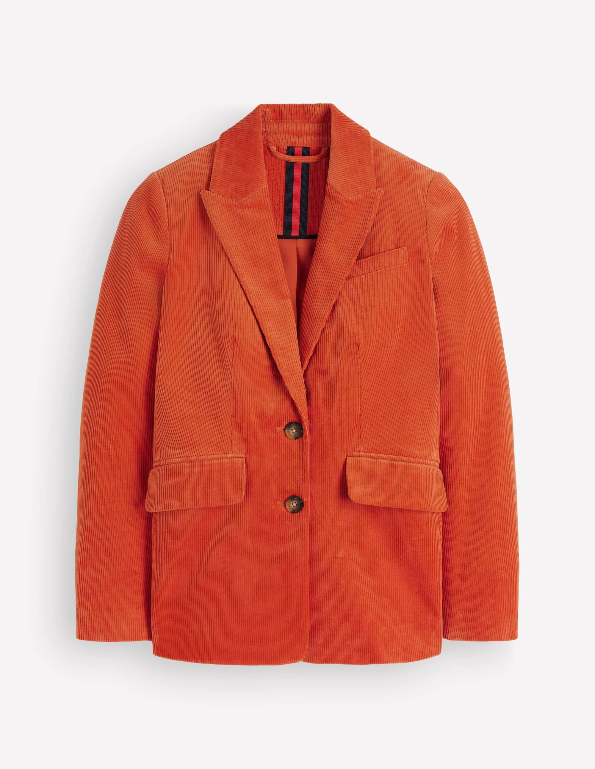 Stamford Cord Blazer-Spiced Ginger - 1