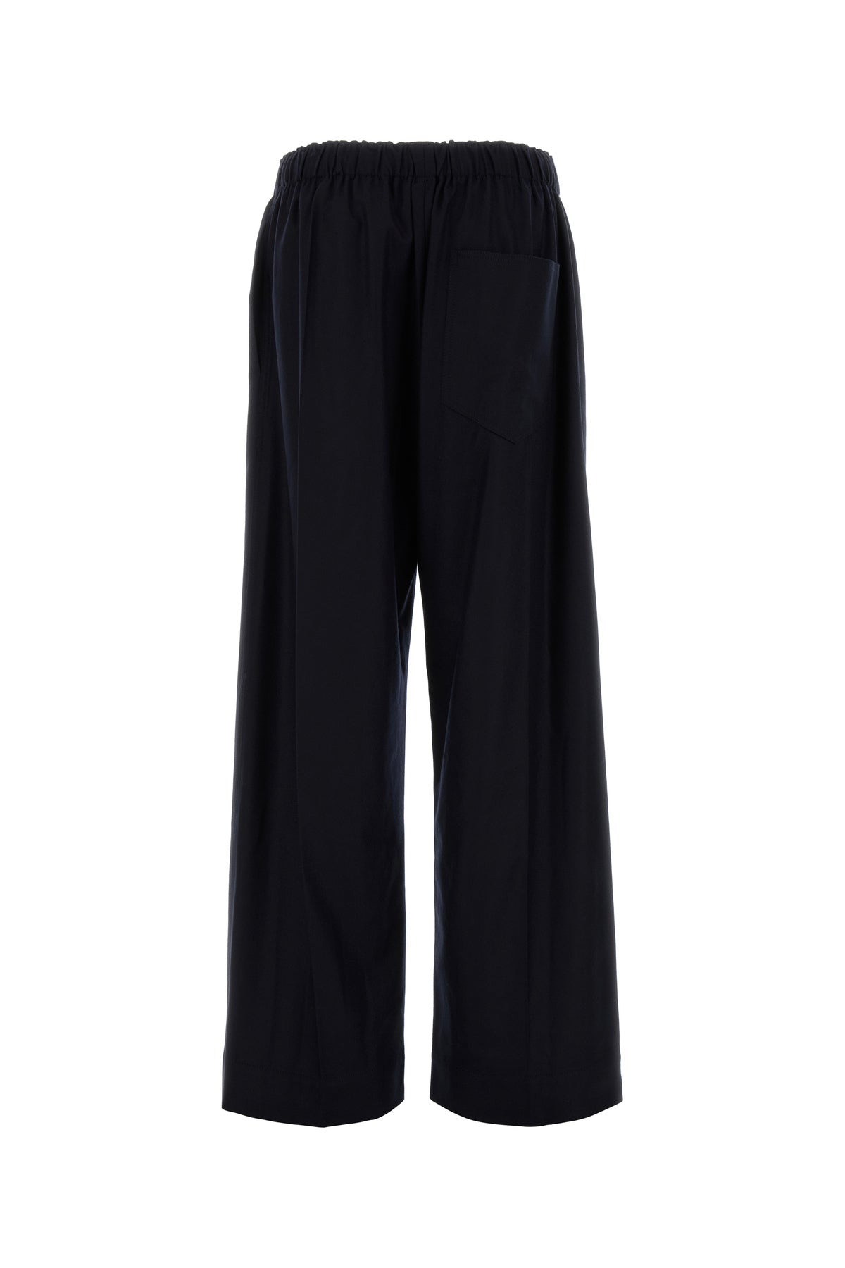 Midnight blue wool pyjama pant - 2