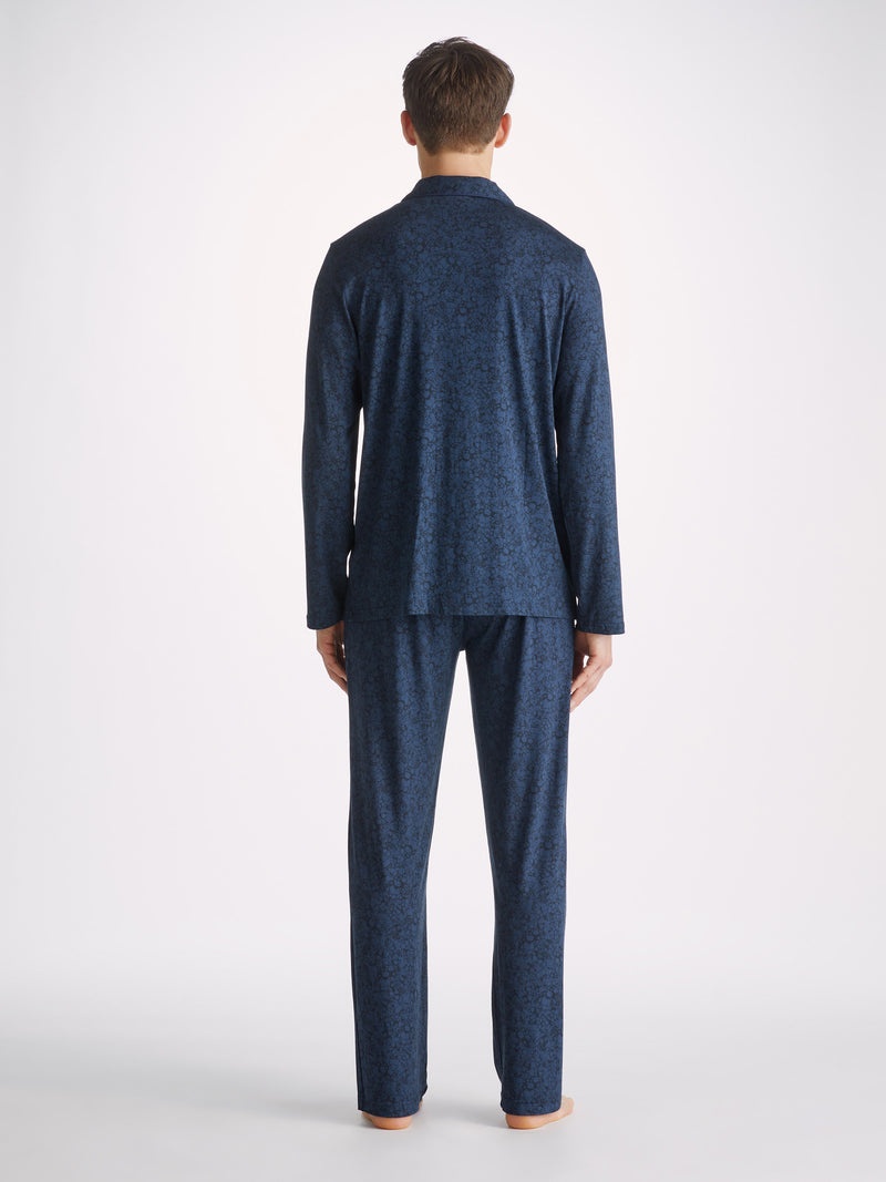 Men's Pyjamas London 10 Micro Modal Navy - 4