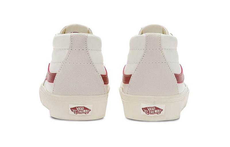 Vans Vans SK8-Mid '화이트 레드'VN0A5KXER2S outlook