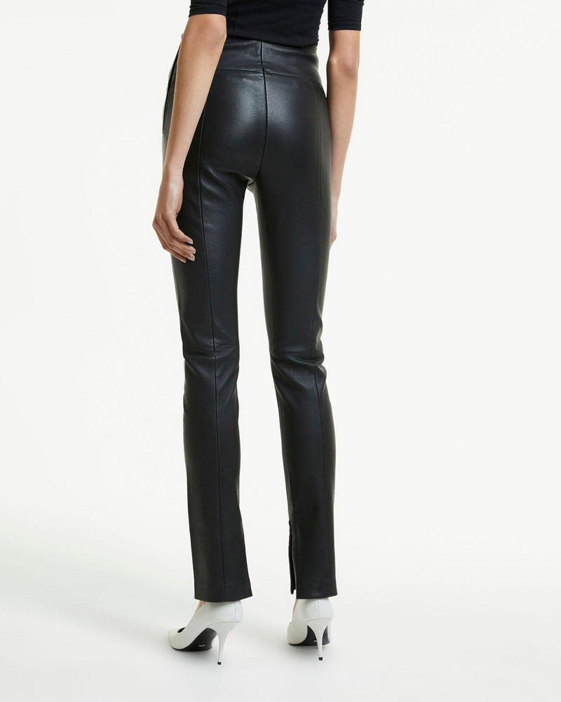Ksubi LUNA LEATHER PANT BLACK outlook