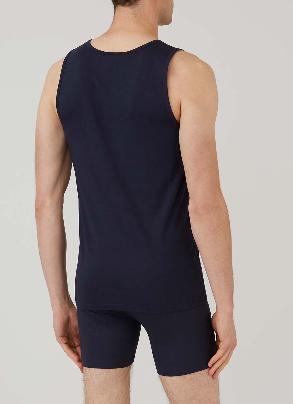 Stretch Cotton Underwear Vest - 3