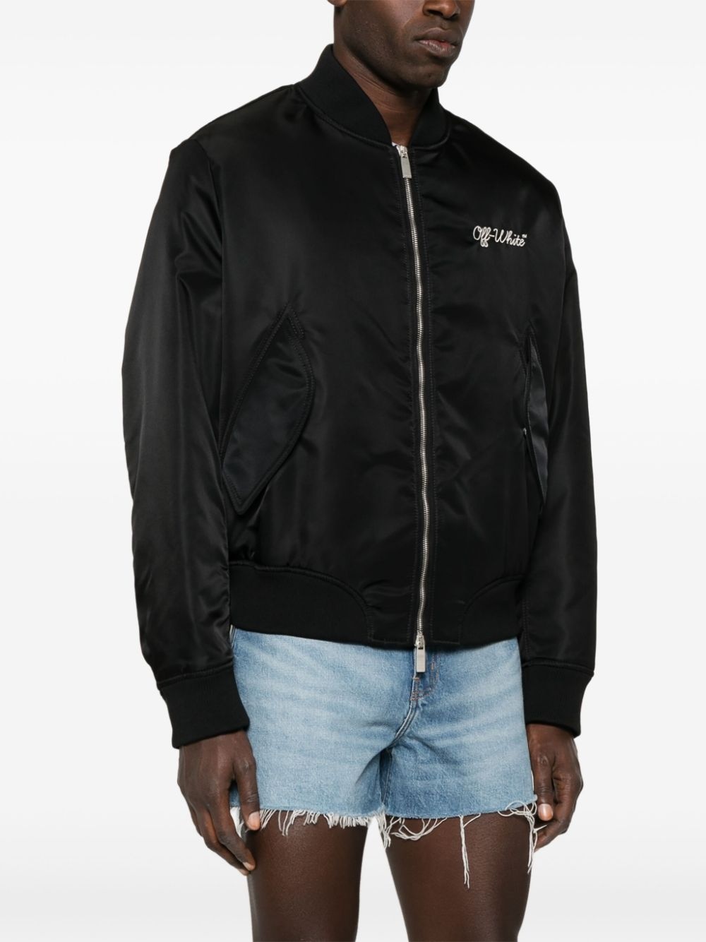 Script NYL bomber jacket - 4