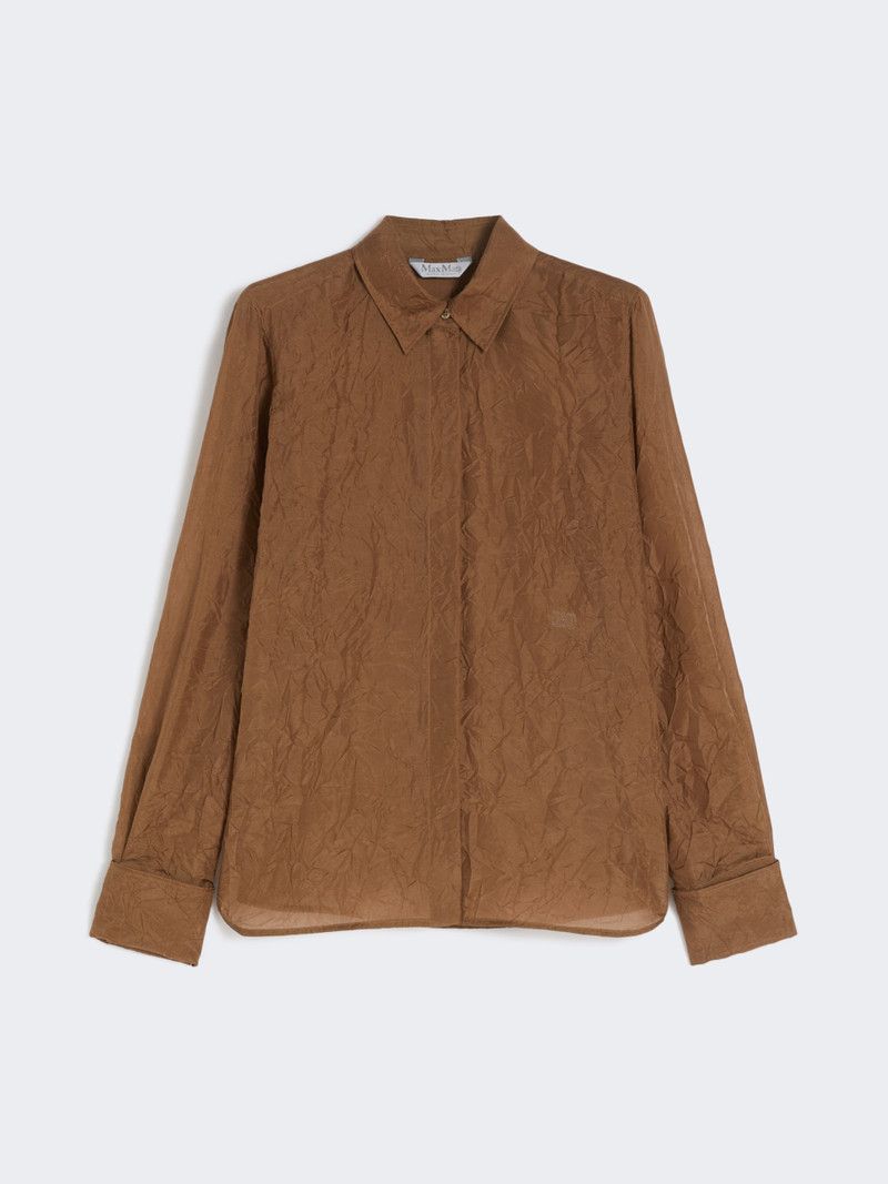 ELOISA Silk canvas shirt 1