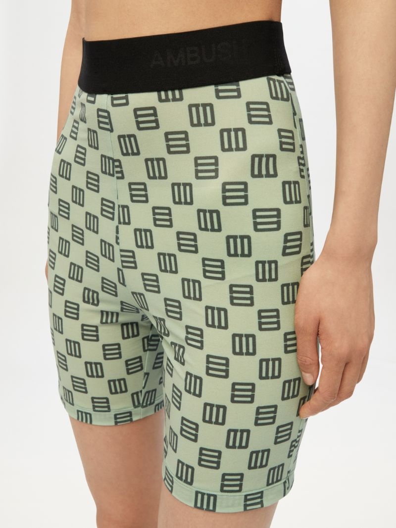 MONOGRAM SHORT LEGGINGS - 6