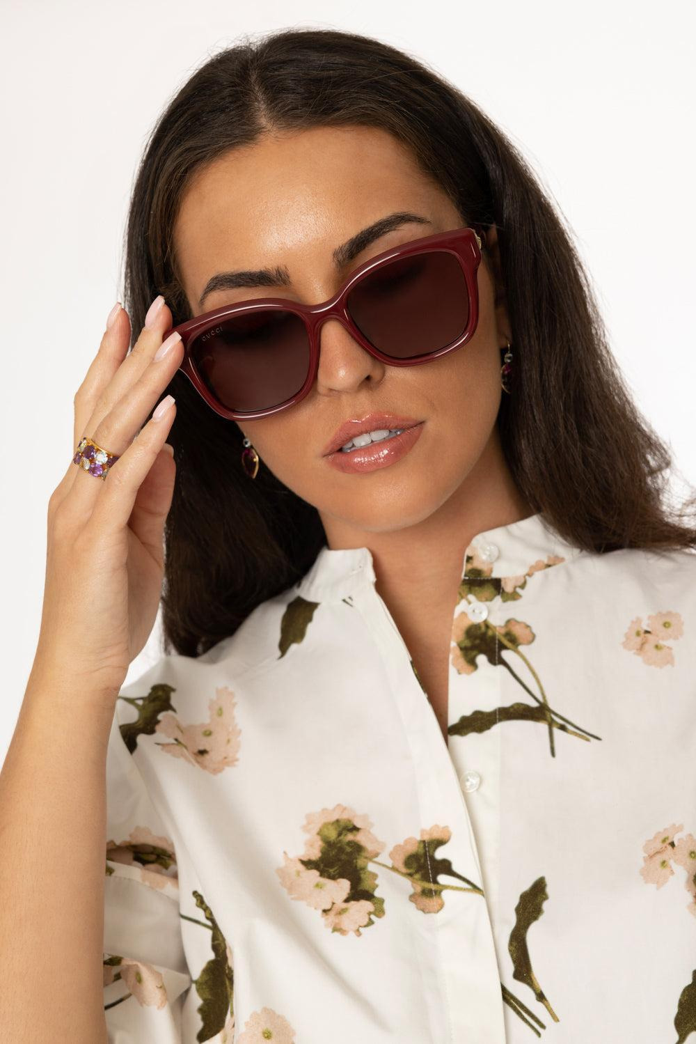 Rounded Square Sunglasses - 4