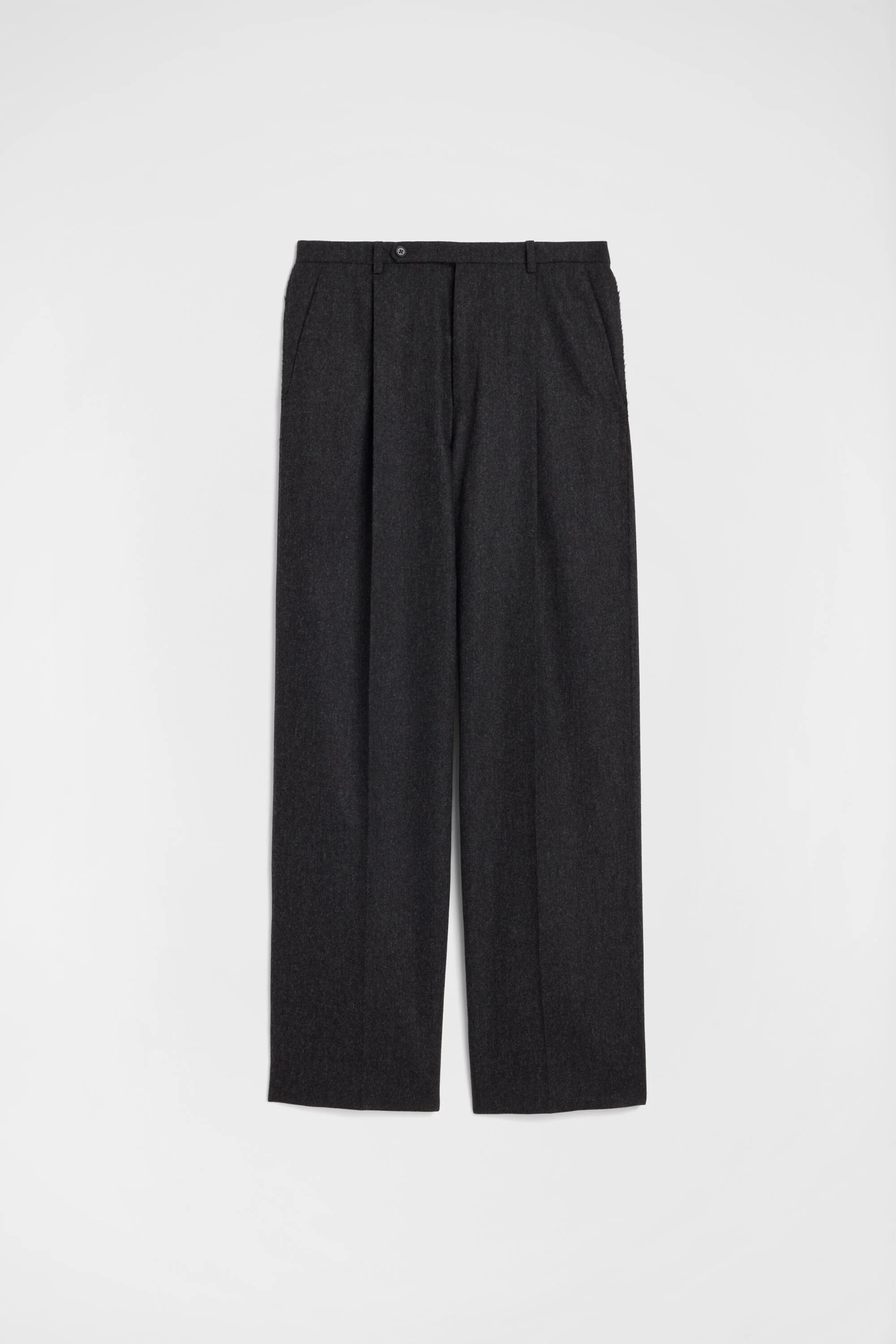 Lightweight Wool Flannel Trousers - 1