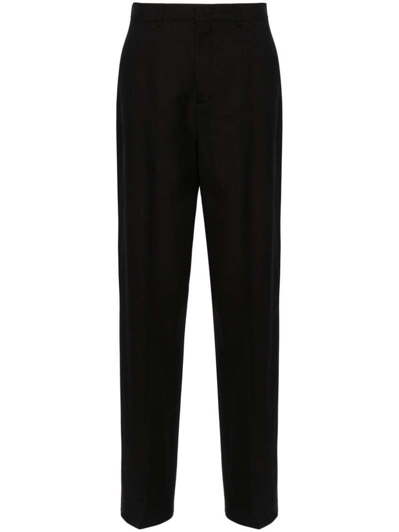 straight-leg tailored trousers 1