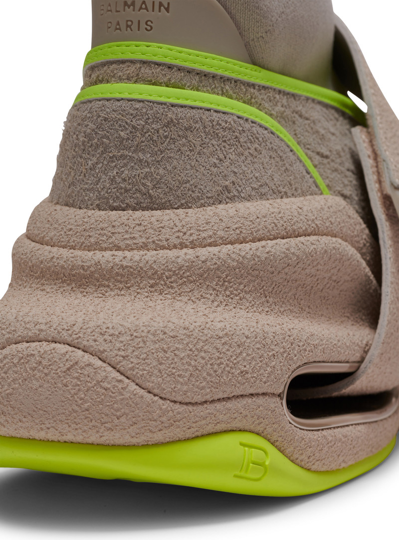 B-Bold knit high-top trainers 8