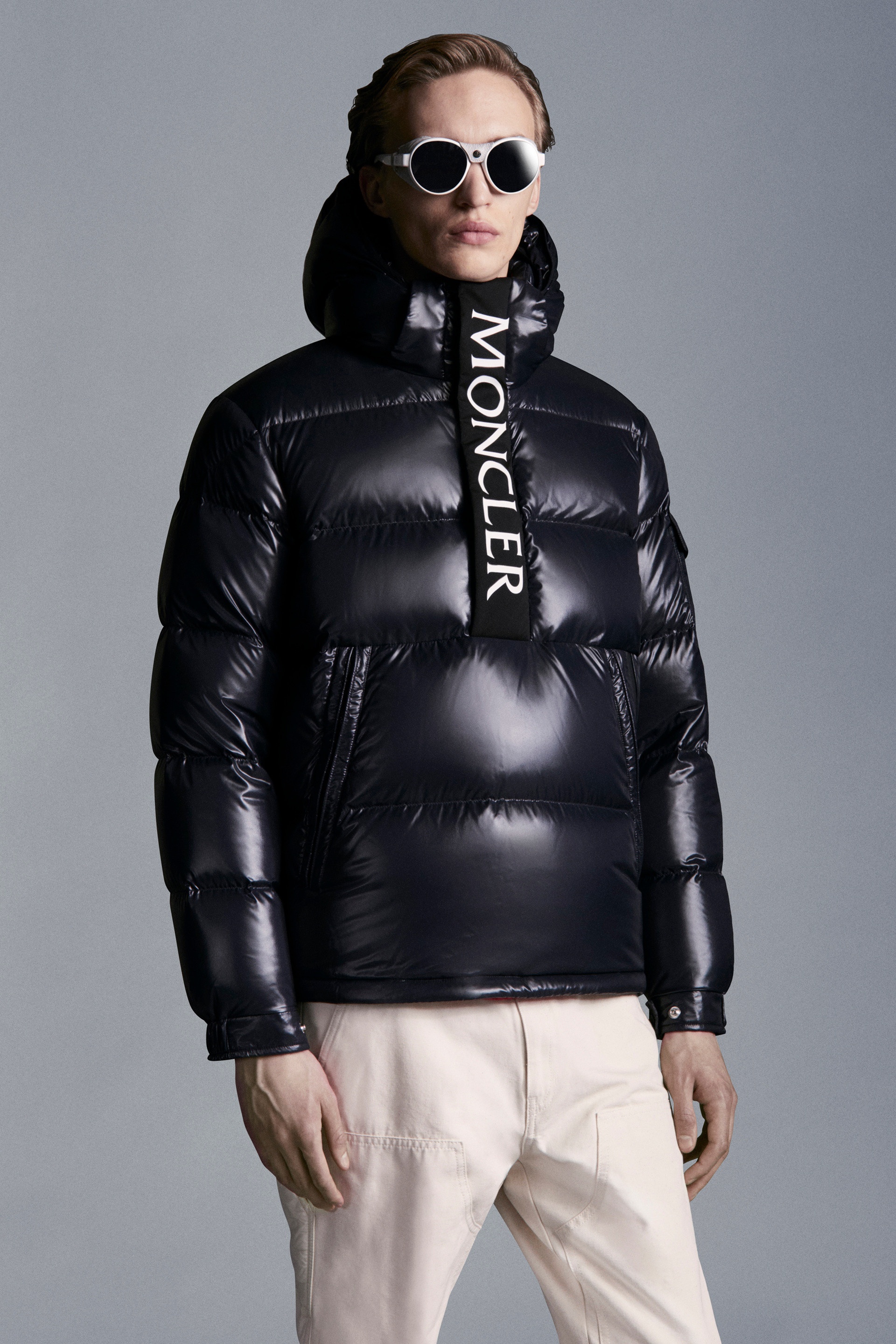 Moncler Maury Short Down Jacket | REVERSIBLE
