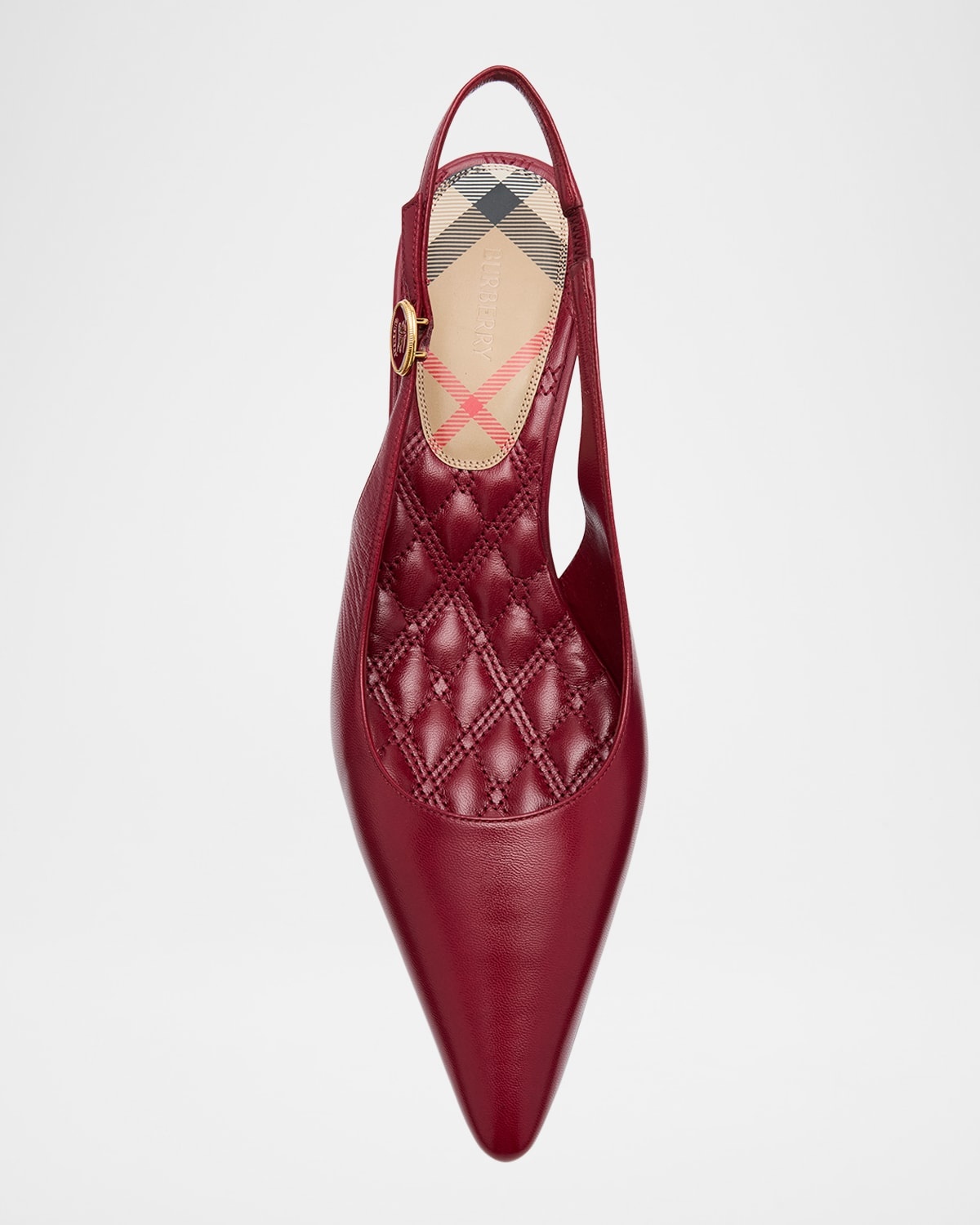 Dame Leather Slingback Pumps - 5
