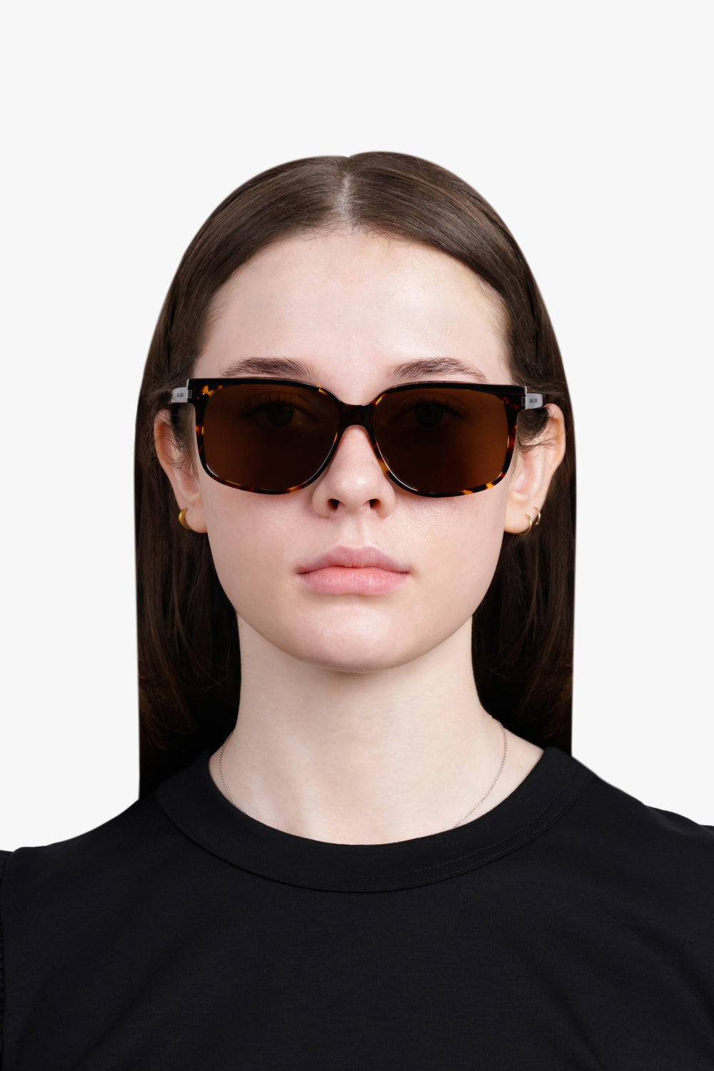 SL 599 MIRAGE SUNGLASSES | BLACK/BROWN - 3