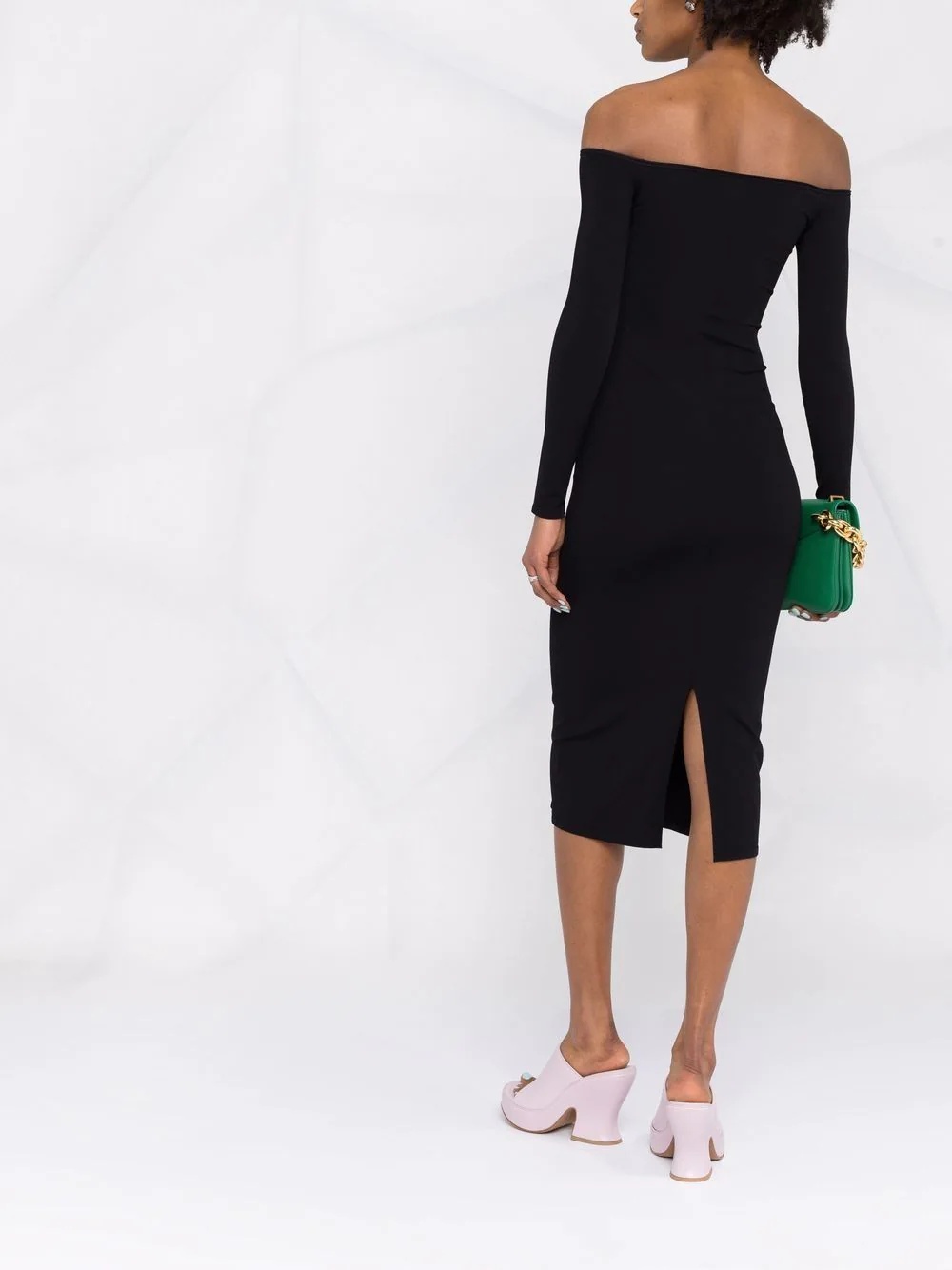 Valeska off-shoulder midi dress - 6