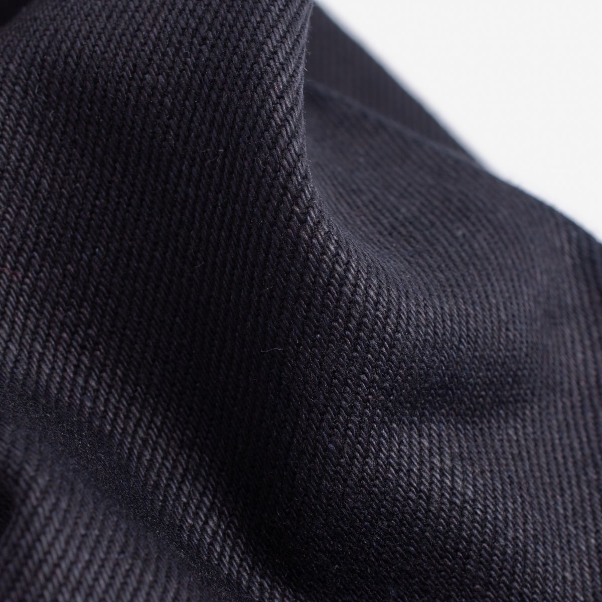 IH-777-XHSib 25oz Selvedge Denim Slim Tapered Cut Jeans - Indigo/Black - 11