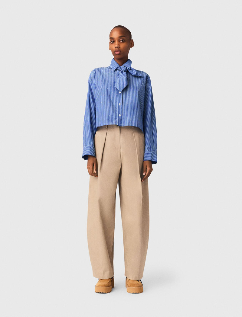 maje Shirt with removable handkerchief outlook