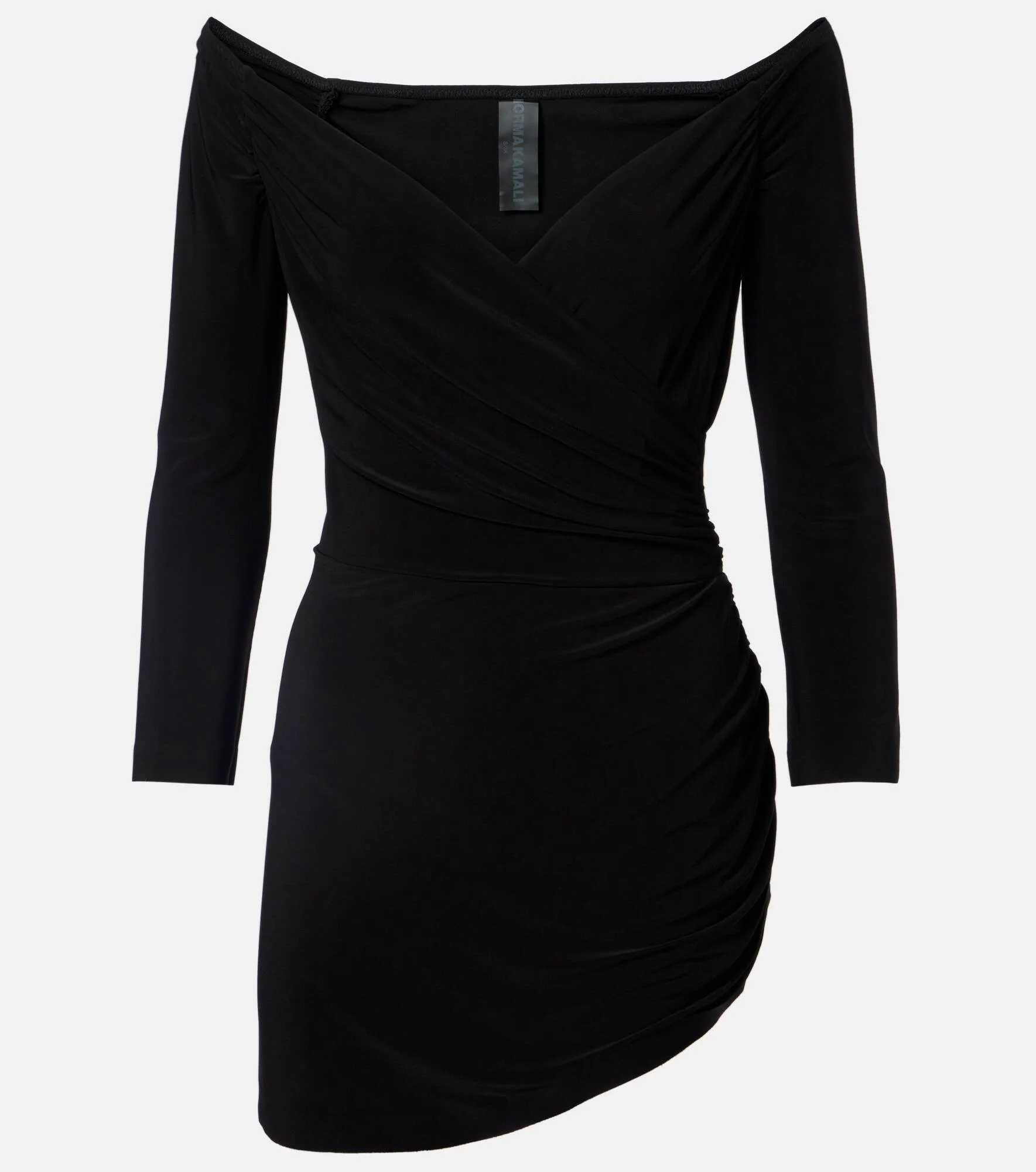 Ruched jersey minidress - 1