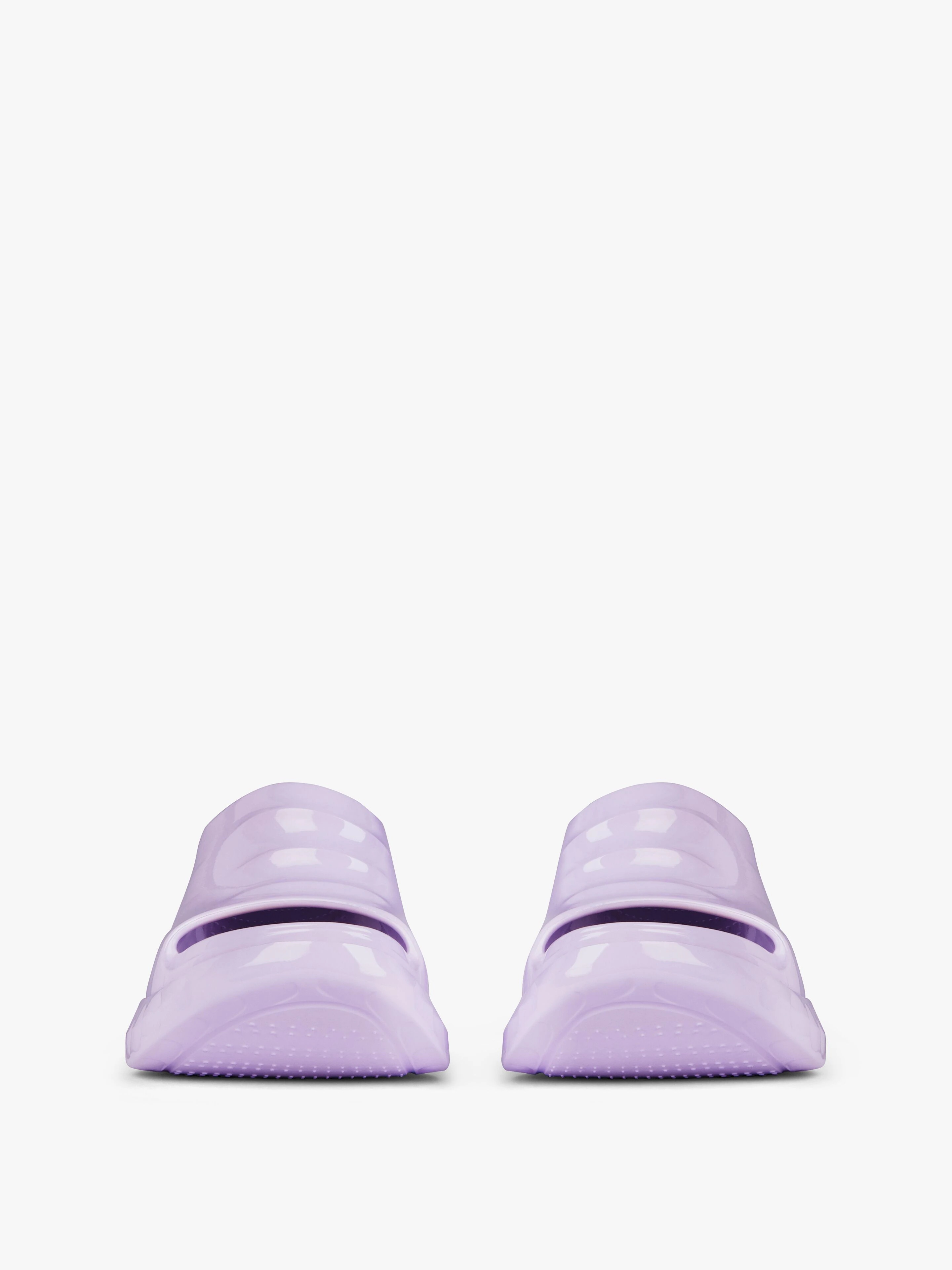 MARSHMALLOW WEDGE SANDALS IN RUBBER - 2