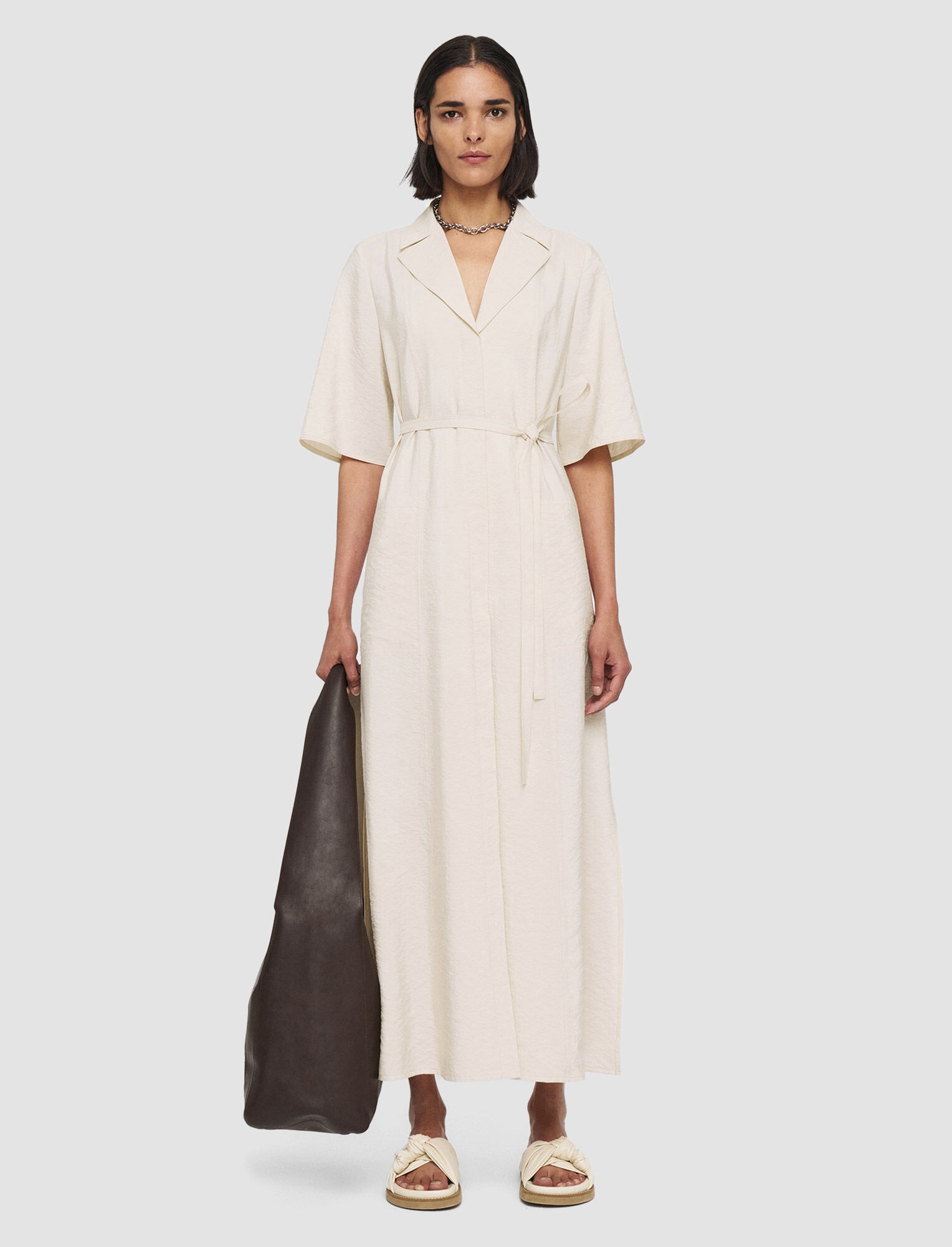 Textured Twill Dareau Dress - 2